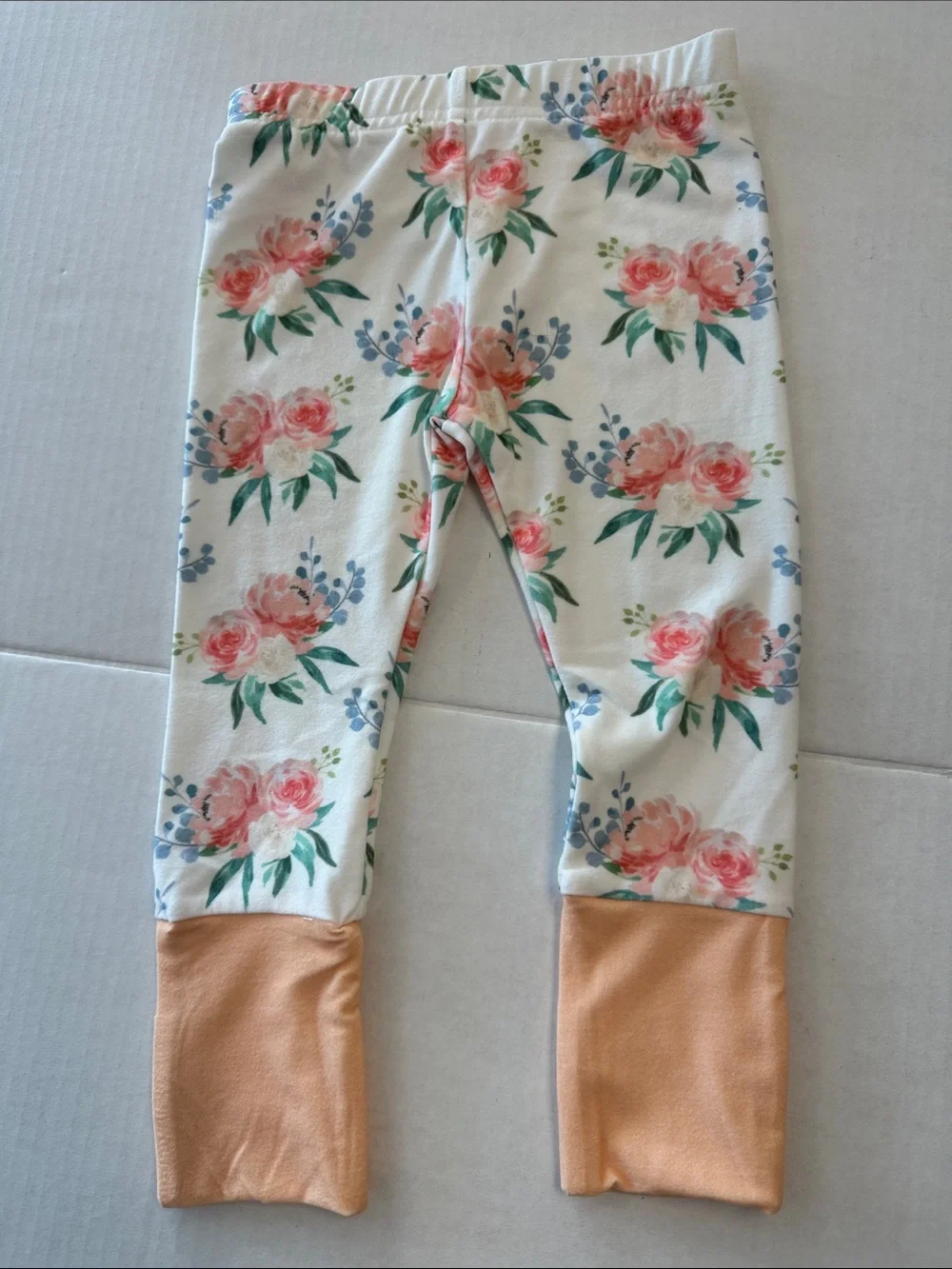 SweetHoney Ruffled Peach Pajamas NWT 12m